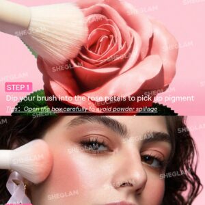 رژگونه شیگلم Pink Ribbon Rose Blush