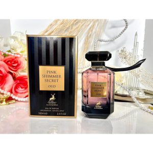 ادکلن زنانه الحمبرا Pink Shimmer Secret Oud