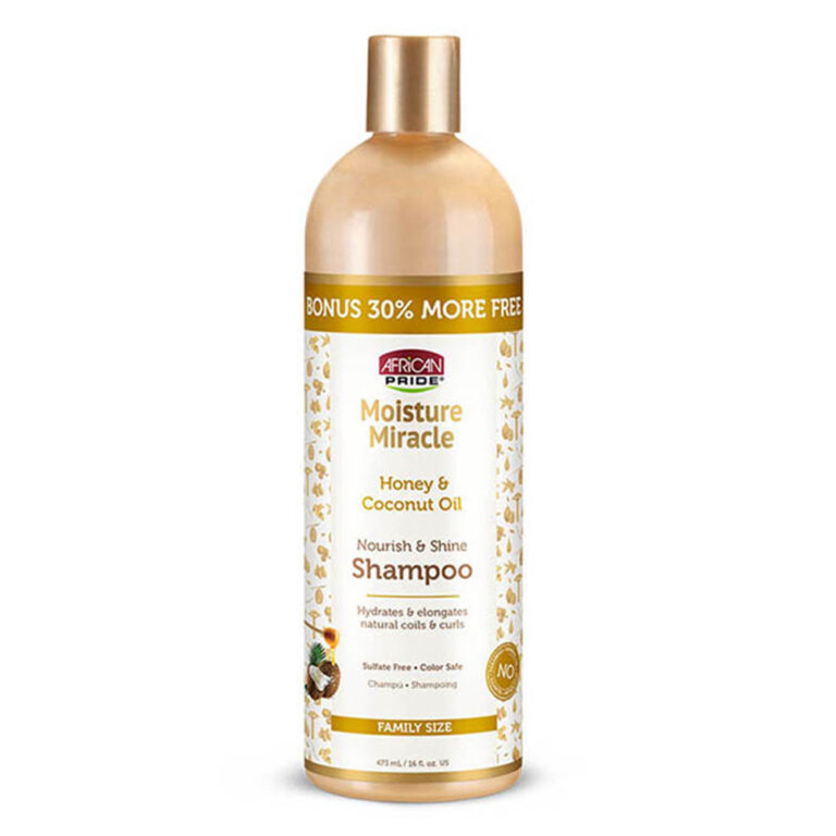 شامپو موی فر آفریکانو Honey Coconut Oil حجم473