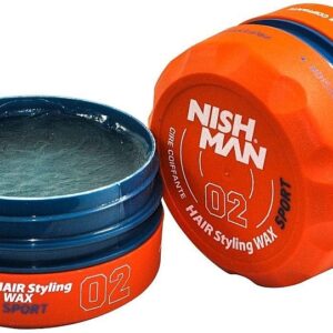 واکس حالت دهنده موی 02 نیشمن Nishman مدل Sport حجم 150 میل