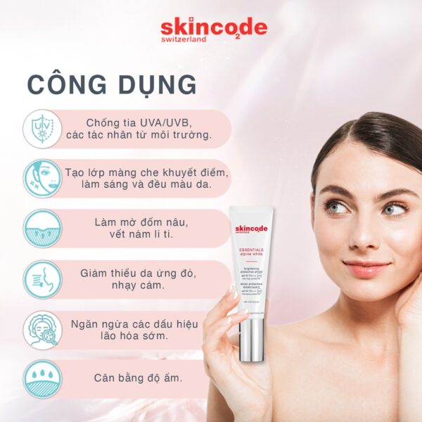 لوسیون ضد آفتاب اسکین کد brightening protective