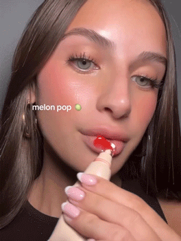 لیپ گلاس کریستالی شیگلم رنگ Melon Pop