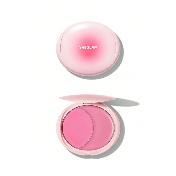 پالت رژگونه مدل Cheek 2 Cheek Blush Duo رنگ Peach Juice شیگلم