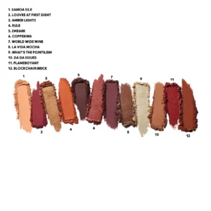 پالت سایه چشم مک Connect In Colour مدل Unfiltered Nudes