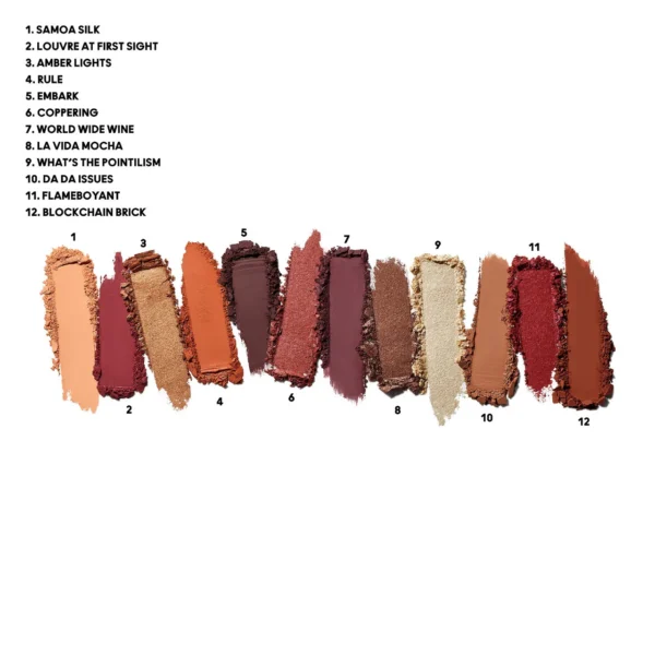 پالت سایه چشم مک Connect In Colour مدل Unfiltered Nudes