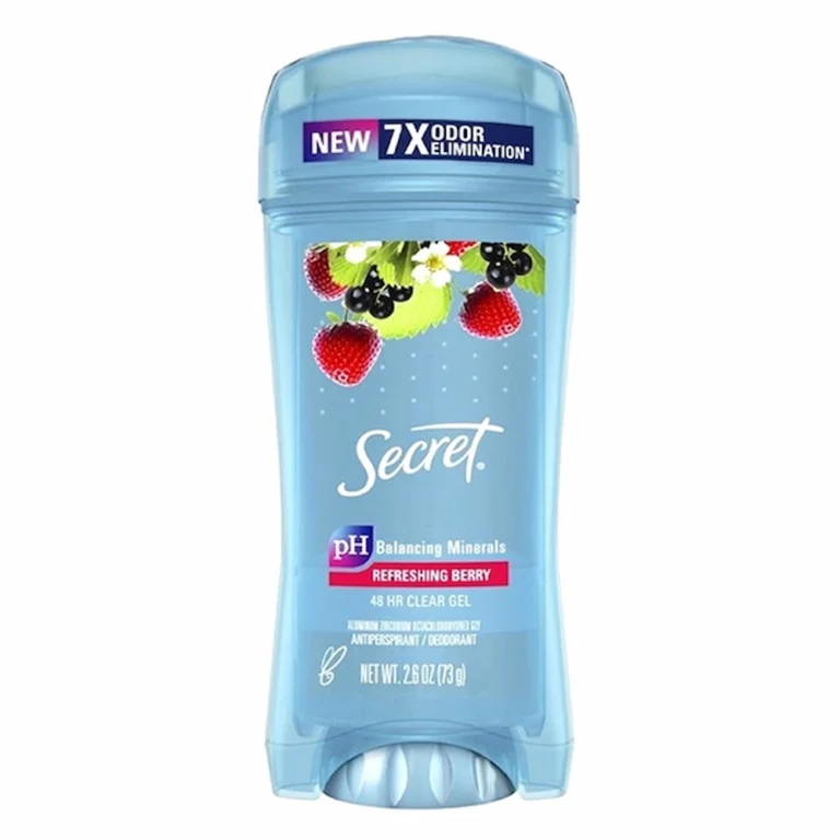 دئودورانت ژلی بدون رنگ سکرت مدل Berry 