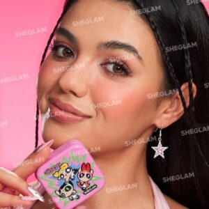 رژگونه شیگلم پاورپاف گرلز مدل Tough Love Shimmer