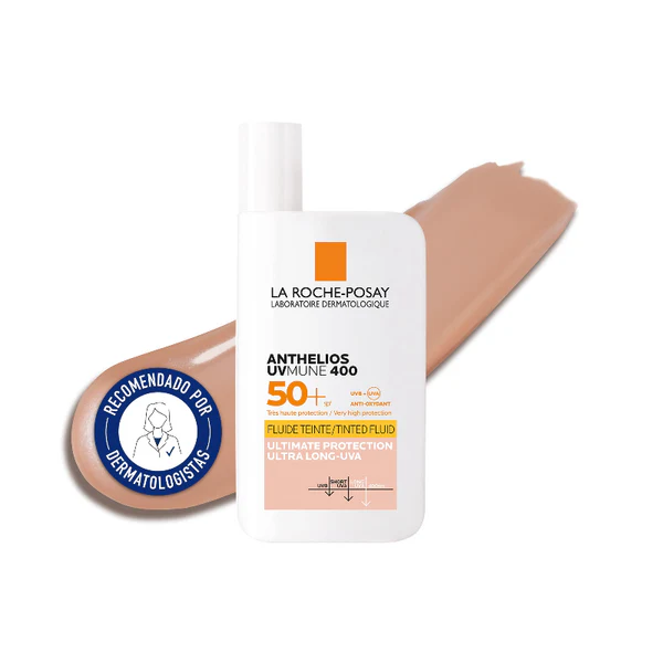 ضدآفتاب مینرال رنگی پوست حساس لاروش پوزای SPF50+ حجم 50میل