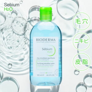 میسلار واتر پوست مختلط تا چرب بایودرما مدل Sebium H2O حجم 500میل