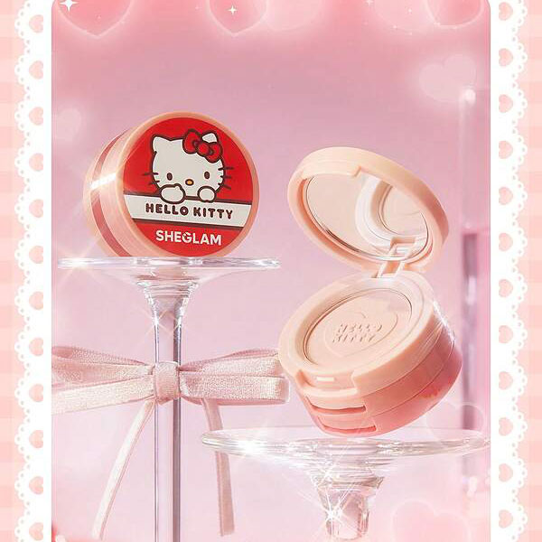 پالت سایه 3 طبقه شیگلم SHEGLAM مدل HELLO KITTY