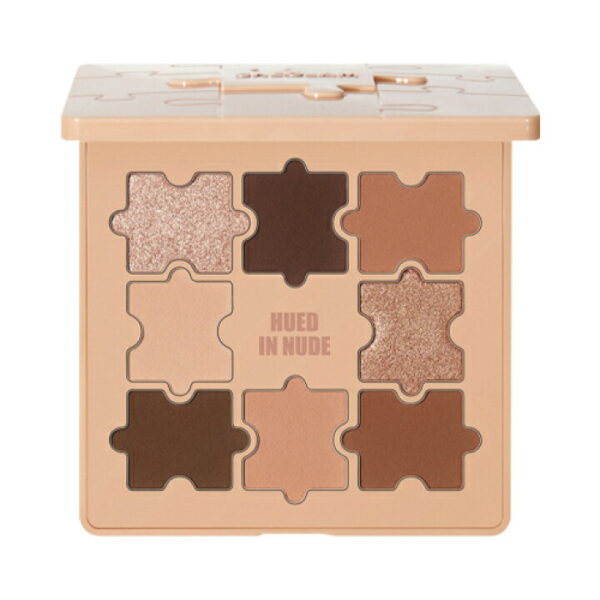 پالت سایه پازلی 9 رنگ نود شیگلم مدل HUED IN NUDE Jazy Jigsaw