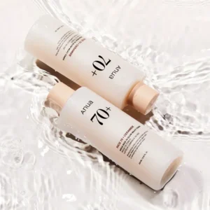 تونر روشن‌کننده و آبرسان برنج و سرامید آنوا Rice 70 Glow Milky حجم 250میل