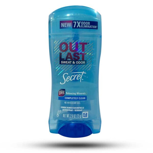 دئودورانت ژلی بدون رنگ  سکرت مدل Clean 
