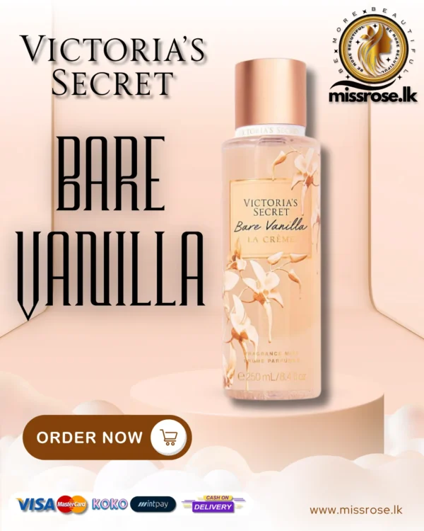 بادی اسپلش بر وانیلا ویکتوریا سکرت Bare Vanilla  حجم 250میل