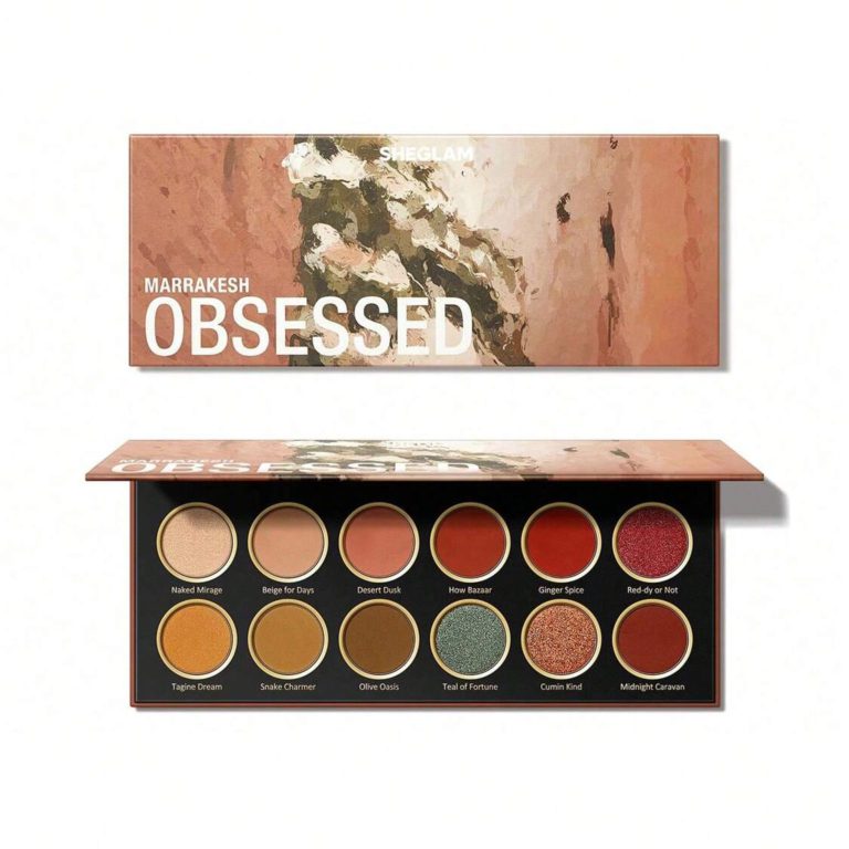 پالت سایه چشم 12 رنگ شیگلم MARAKESH OBSESSED