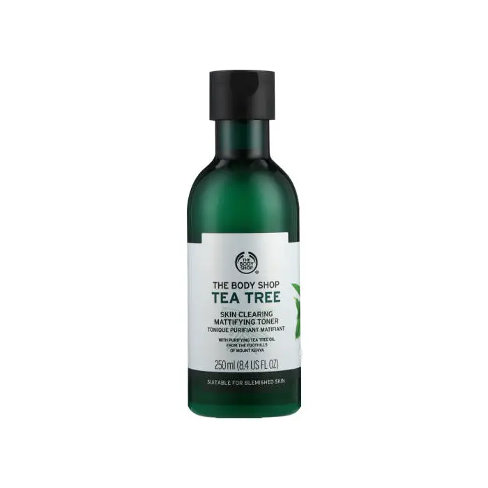 تونر صورت بادی شاپ مدل TEA TREE حجم 250 میل