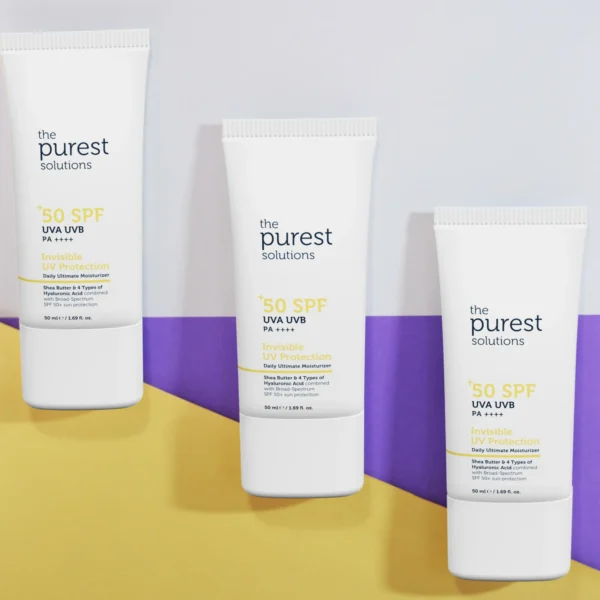 کرم ضدآفتاب پوست خشک پیورست SPF 50 حجم 50میل