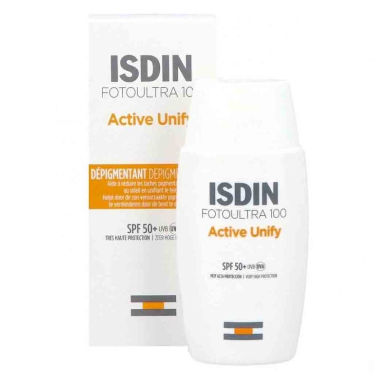 ضد آفتاب بی‌رنگ و ضد‌لک ایزدین مدل Active Unify SPF 50 حجم 50میل