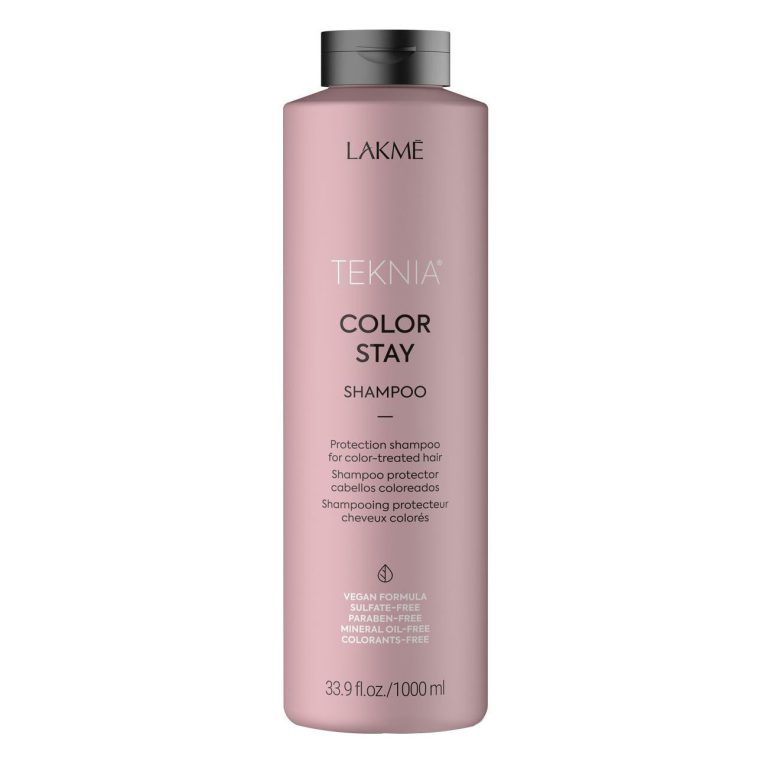 شامپو تثبیت و حفاظت کننده رنگ مو لاکمه مدل Color Stay حجم 1000میل