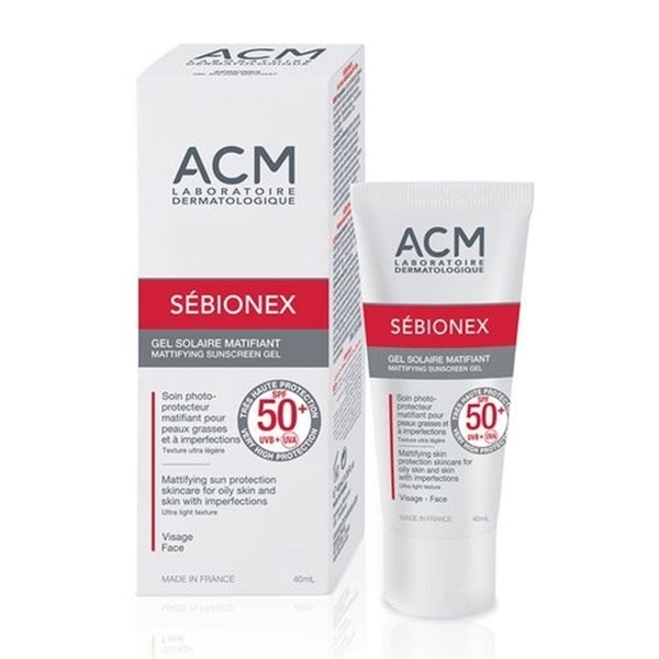 ضدآفتاب ای سی ام سبینیکس SPF50 حجم 40میل
