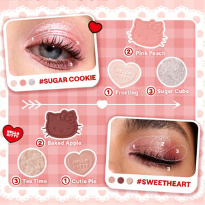 پالت سایه 3 طبقه شیگلم SHEGLAM مدل HELLO KITTY