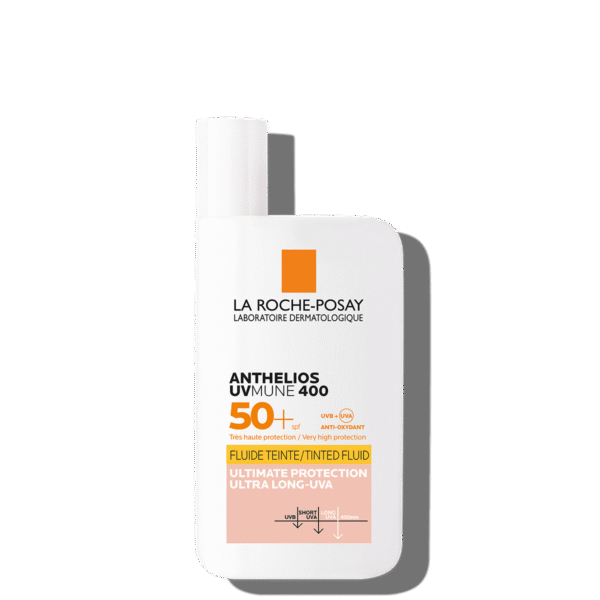 ضدآفتاب مینرال رنگی پوست حساس لاروش پوزای SPF50+ حجم 50میل