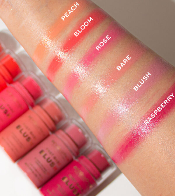 رژ گونه استیکی رولوشن مدل فست بیس رنگ بلاش Blush