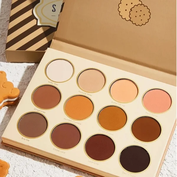 پالت سایه 12 رنگ smart cookie شیگلم