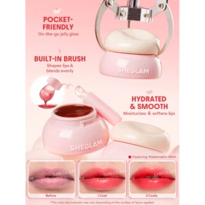 مربای لب ژله ای شیگلم مدل HYDRA JELLY رنگ WATERMELON WHIRL