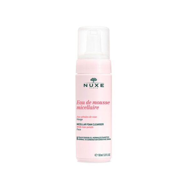 فوم شستشو ملایم پوست حساس Nuxe مدل  Very Rose حجم 150میل