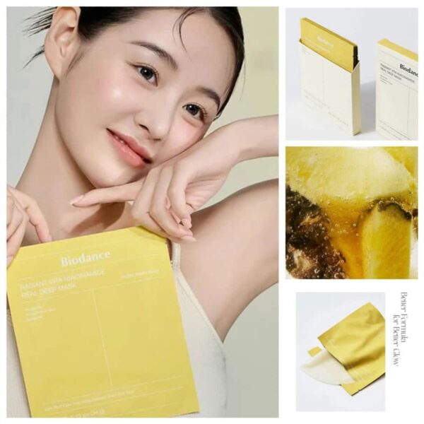 ماسک ورقه‌ای بایودنس مدل Niacinamide Bright Hydro 