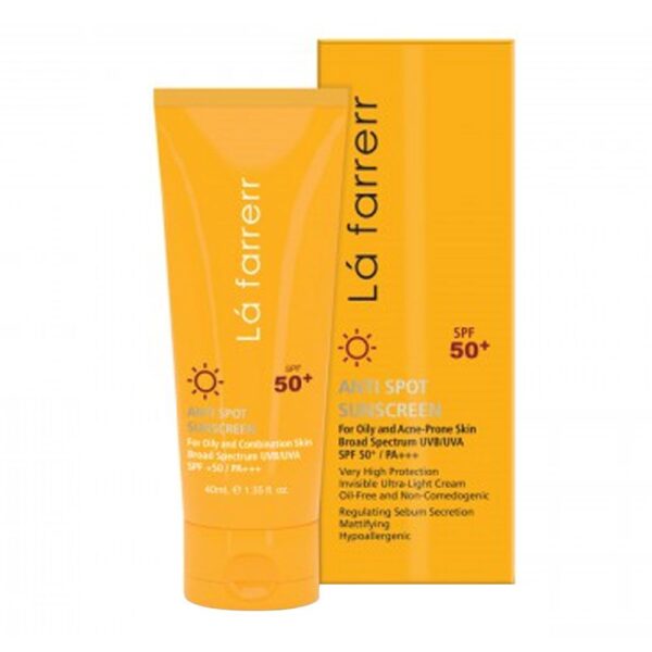 کرم ضد آفتاب لافارر پوست چرب SPF 50 