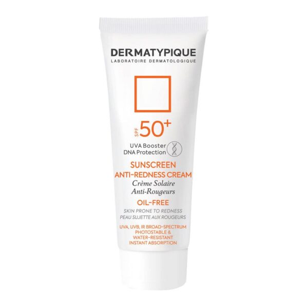 ضدآفتاب پوست حساس درماتیپیک بدون رنگ SPF50 حجم 40 میل