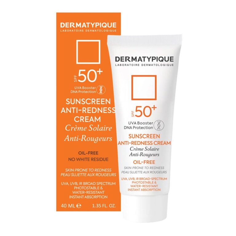 ضدآفتاب پوست حساس درماتیپیک بدون رنگ SPF50 حجم 40 میل