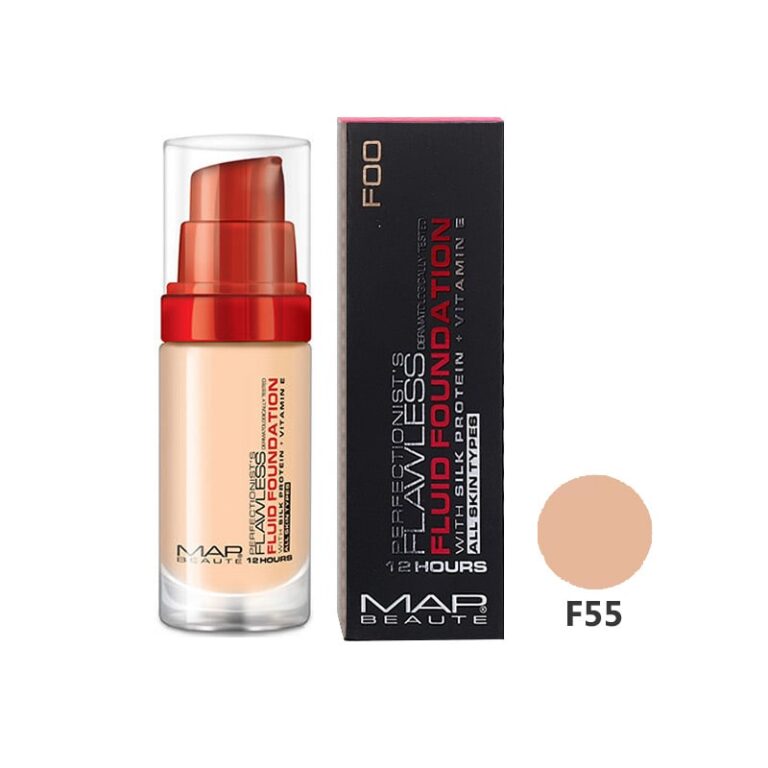 کرم پودر مات مپ  55 شیشه‌ای SPF 15