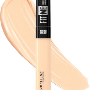 کانسیلر مایع میبلین Fit Me شماره 011 تناژ روشن خنثی، پوشانندگی طبیعی