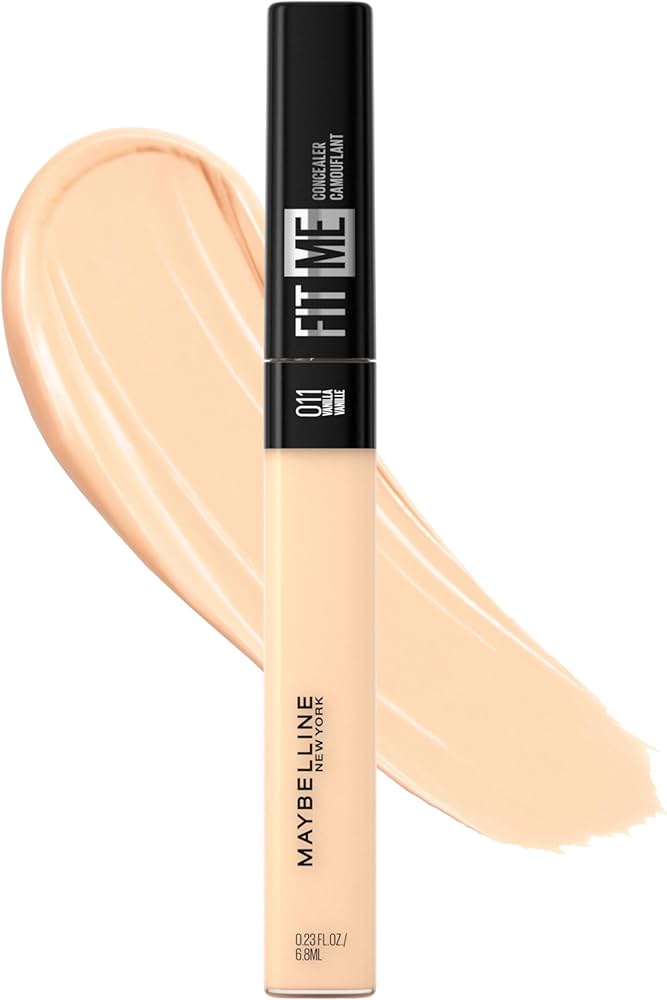کانسیلر مایع میبلین Fit Me شماره 011 تناژ روشن خنثی، پوشانندگی طبیعی