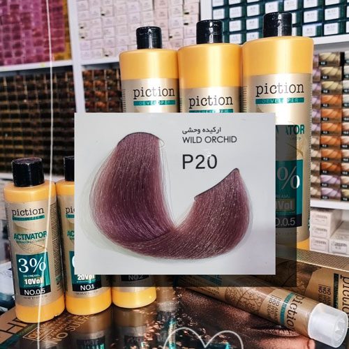 رنگ مو بدون آمونیاک پیکشن P20 حجم 100میل