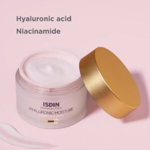 کرم آبرسان و ضدپیری هیلارونیک اسید ایزدین مناسب پوست حساس 50گرم