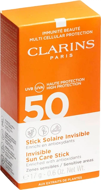 ضد آفتاب نامرئی استیکی کلارنس Spf50