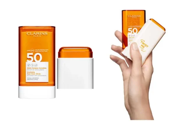 ضد آفتاب نامرئی استیکی کلارنس Spf50