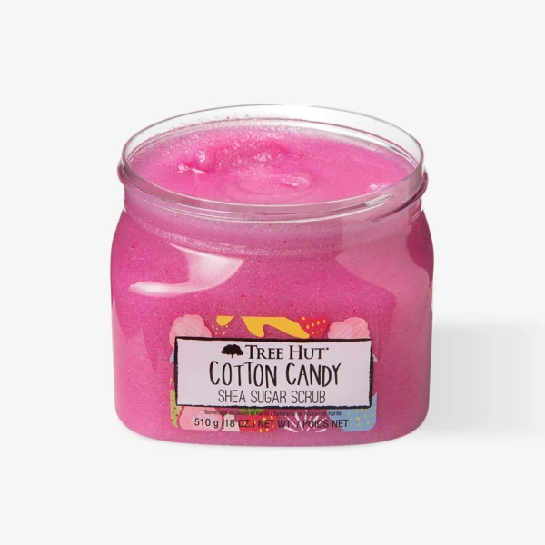 اسکراب شکر شی باتر cotton candy تری هات 510گرم