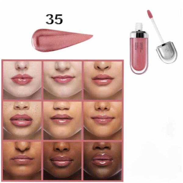 لیپ گلاس کیکو میلانو 3D HYDRA شماره 35
