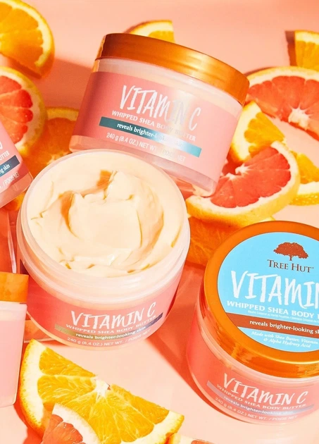 کره بدن شی باتر vitamin c تری هات 240گرم