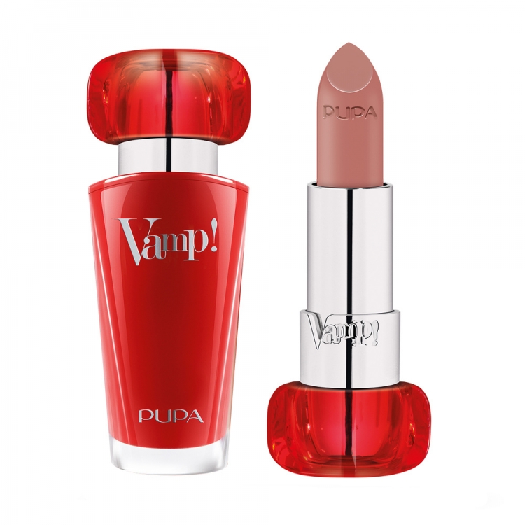 رژ لب جامد مخملی ومپ پوپا شماره 101
