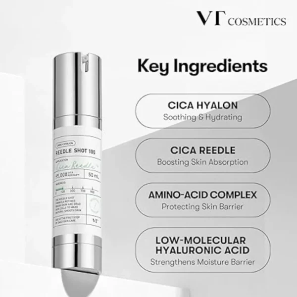 سرم میکرونیدلینگ VT Cosmetics ریدل شات 100 حجم 50 میل