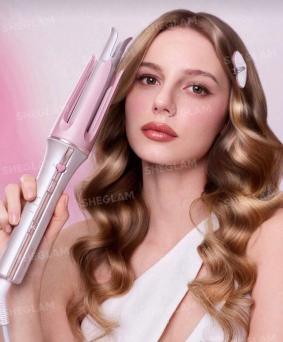 فر کننده مو شیگلم مدل Cupid's Charm One-Touch سایز 19 میلی متر