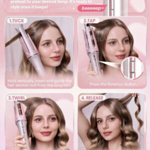 فر کننده مو شیگلم مدل Cupid's Charm One-Touch سایز 19 میلی متر