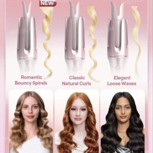فر کننده مو شیگلم مدل Cupid's Charm One-Touch سایز 19 میلی متر