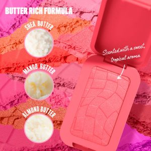 رژگونه پودری نیکس NYX مدل Buttermelt Blush رنگ Getting Butta شماره BMBL08